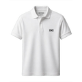 “Executive” embroidered polo shirt - white